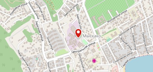 Мысхако на карте