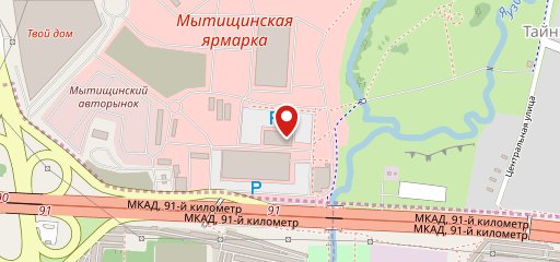 Мытищинская Ярмарка на карте