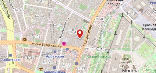 MСКВА cafe на карте