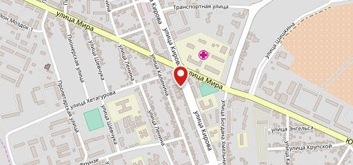 Н на карте
