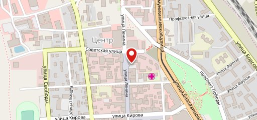 На Арбате на карте