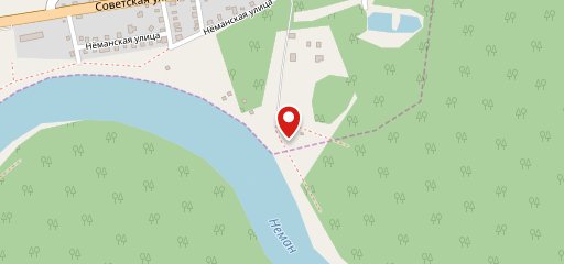 На берегу на карте