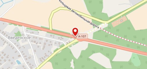 На бетонке на карте