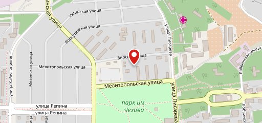 На Бирской на карте