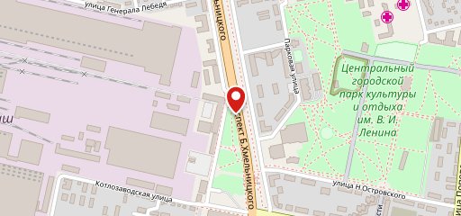 На Богданке на карте