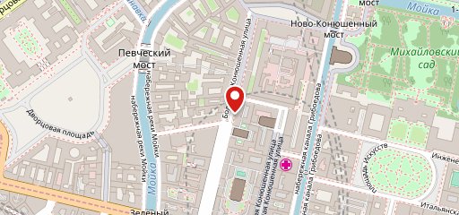На Большой Конюшенной 6 на карте