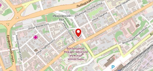 На Большой Московской на карте