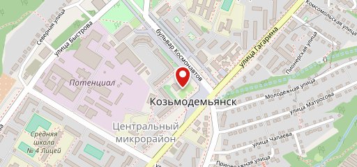 На Бульваре на карте