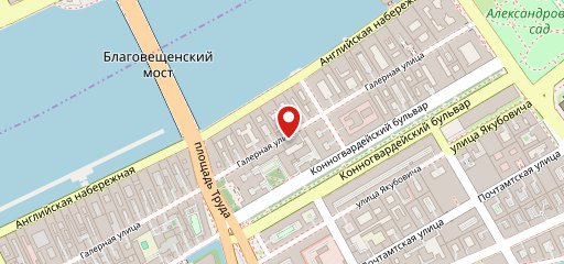 На Галерной на карте