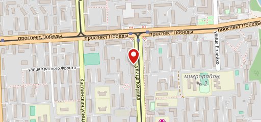 На горке на карте