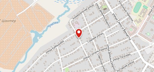 На горняков на карте