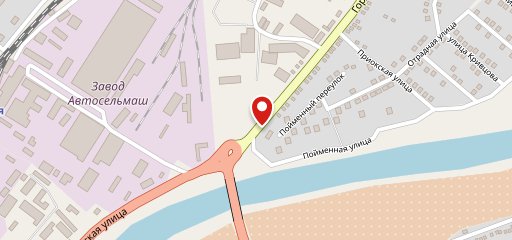 Закусочная на Городской на карте