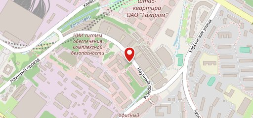 Столовая на Калужской на карте