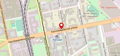 На Кантемировской на карте