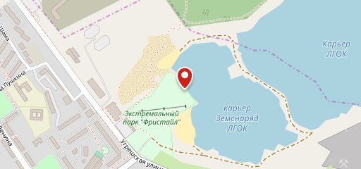 На Карьере на карте