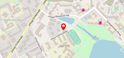 На куски на карте