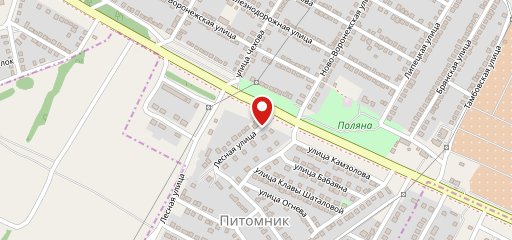 На Лесной на карте