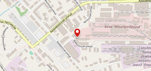На Майкопской на карте