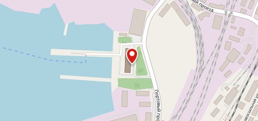На морвокзале на карте