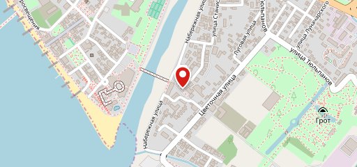 На огне на карте