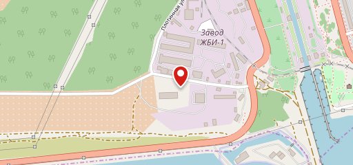 Столовая на острове на карте