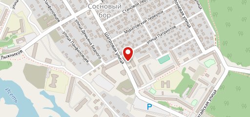На Патриотов на карте