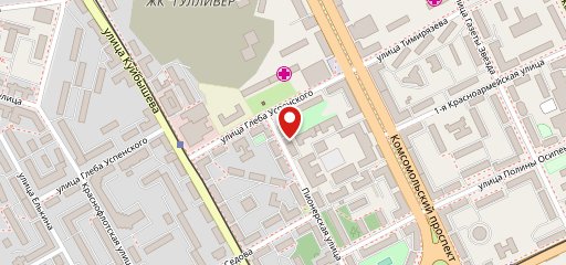 На Пионерской на карте