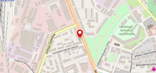 На Питерской на карте