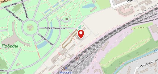 На Поклонной на карте