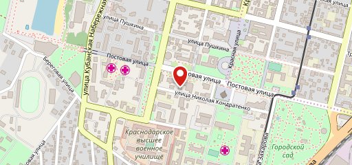 Столовая на карте