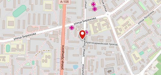 На Пушкина на карте