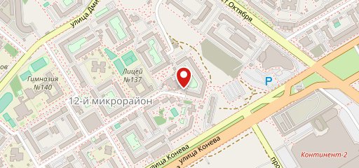 На радуге на карте