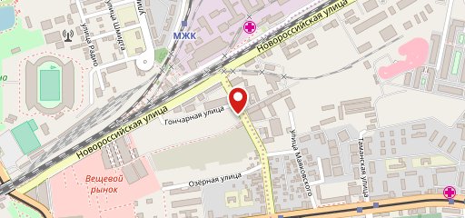 На Шевченко на карте