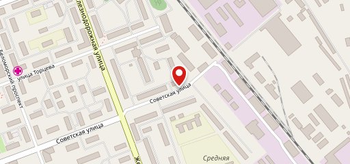 На Советской на карте
