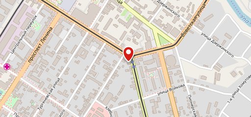 На Советской на карте