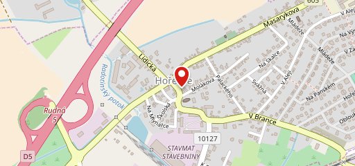 Restaurace Na Staré Rudná Hořelice на карте