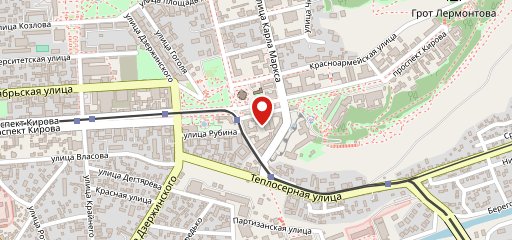 На Старом Бульваре, Кафе на карте