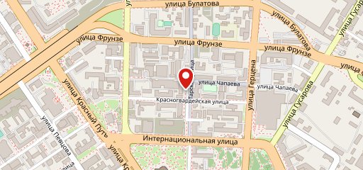 На Тарской на карте