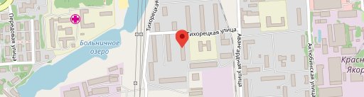 На Тихорецкой на карте