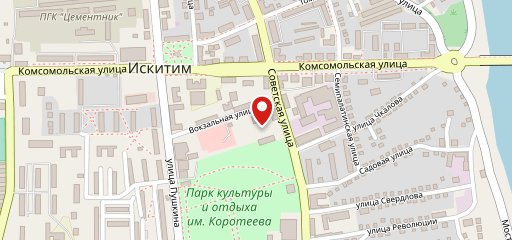 На третьем на карте