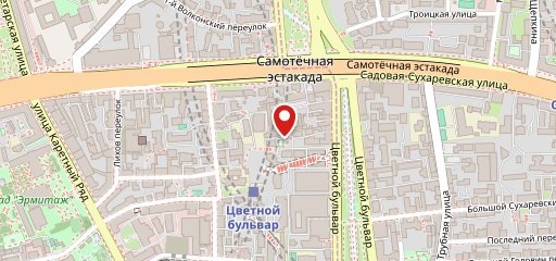 На Цветном на карте