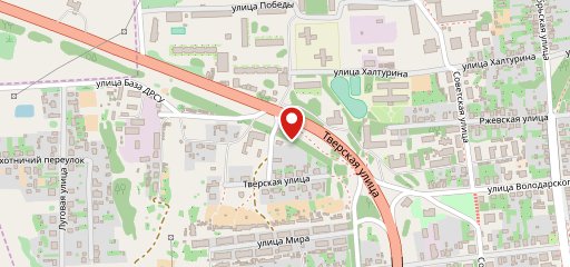 Кафе на Тверской на карте