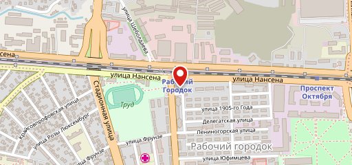 На Углу на карте