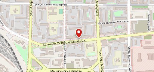 На углу на карте