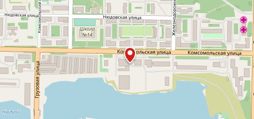 На Углях на карте
