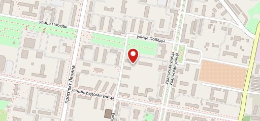 На улице Победы на карте