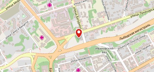 Трактир на Воскресенской на карте