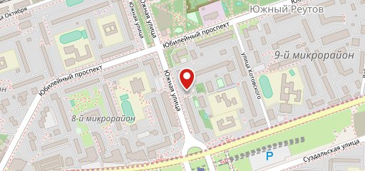 На Южной на карте