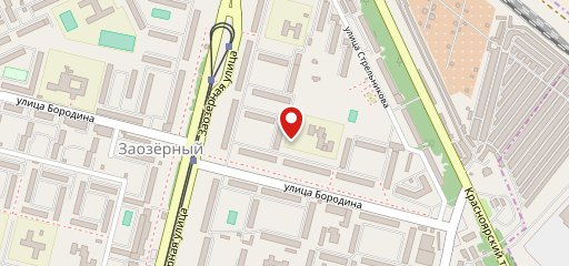 На Заозерной на карте