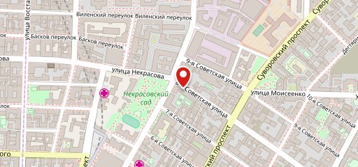 Набухшая Фасолинка на карте